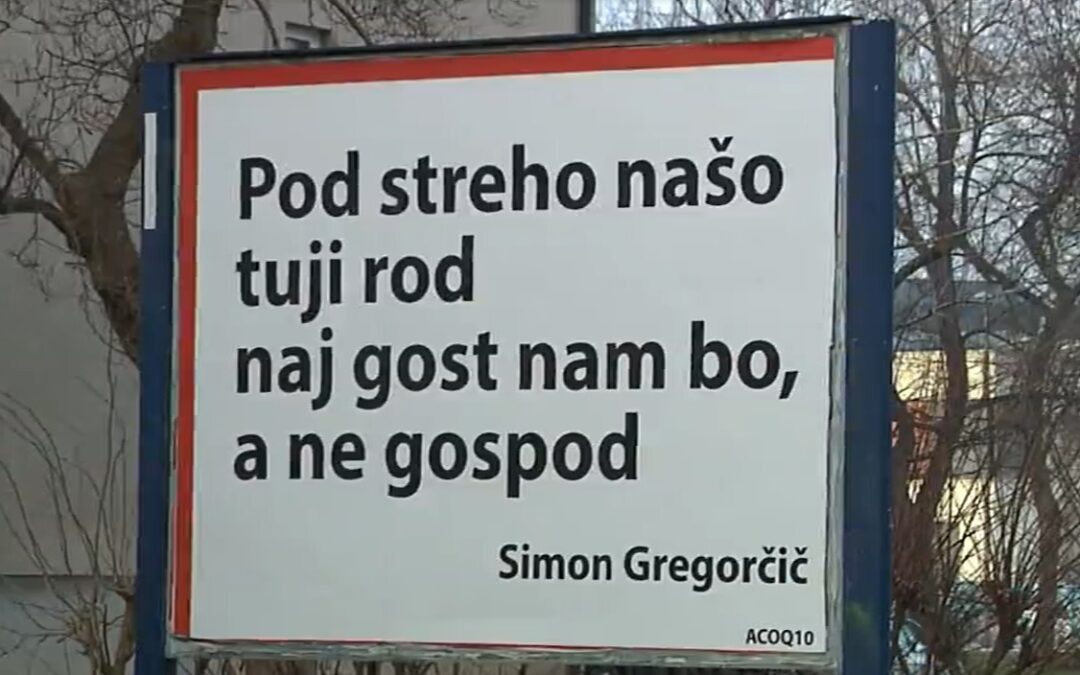 Sovražni govor Simona Gregorčiča