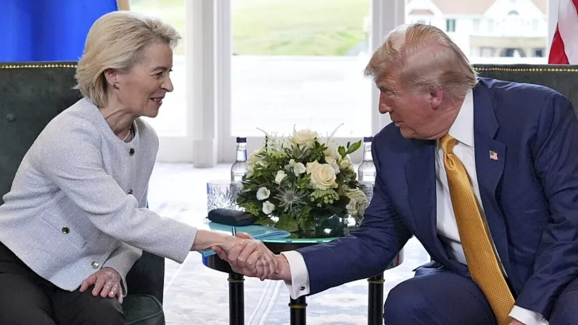 Trump Von der Leyen