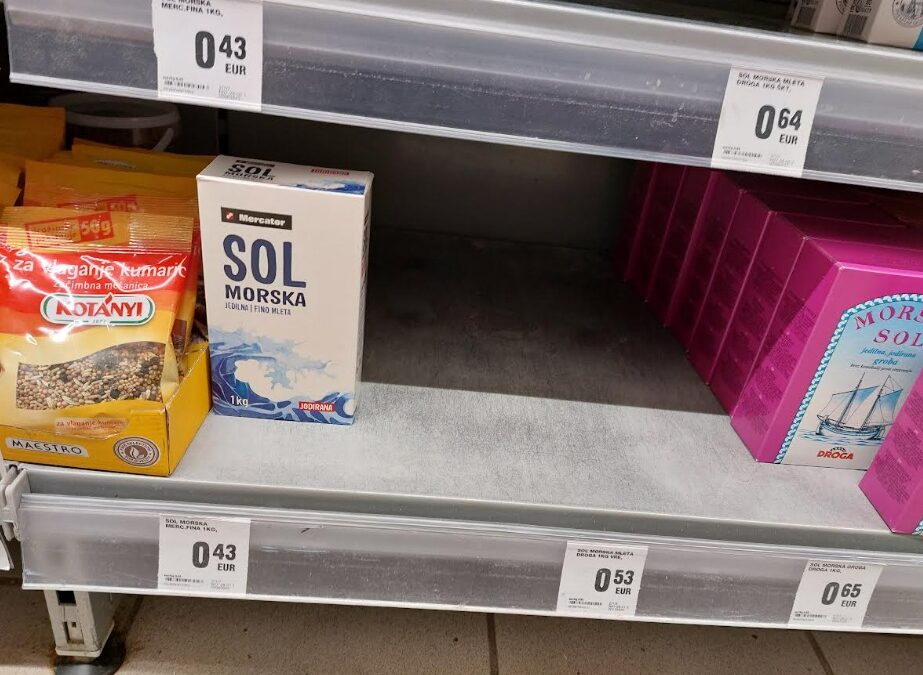 V zimo s 50 odstotkov višjo inflacijo kot znaša evropsko povprečje*