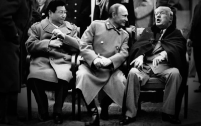 Ljudje, bežite, Putin nas bo napadel!