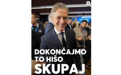 “Dokončajmo to hišo skupaj”