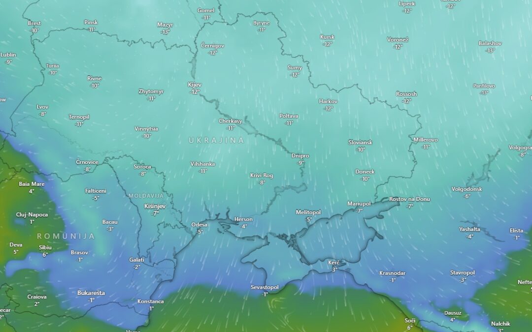 Dobesedno zamrznjena in spet pozabljena Ukrajina