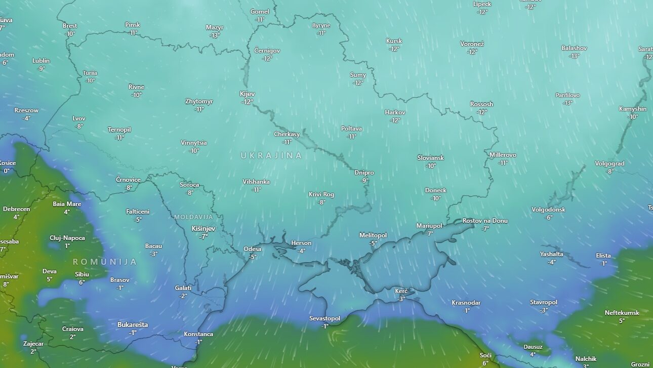Ukrajina mraz