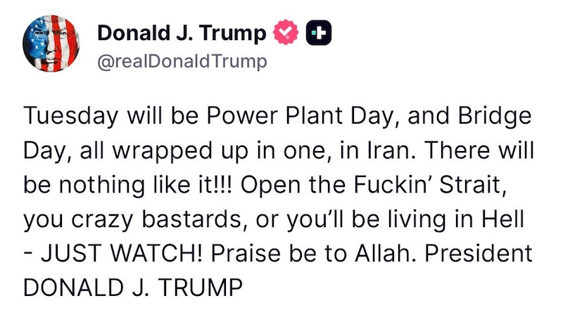 Trumpova iranska avantura postaja vse bolj nora in nepredvidljiva